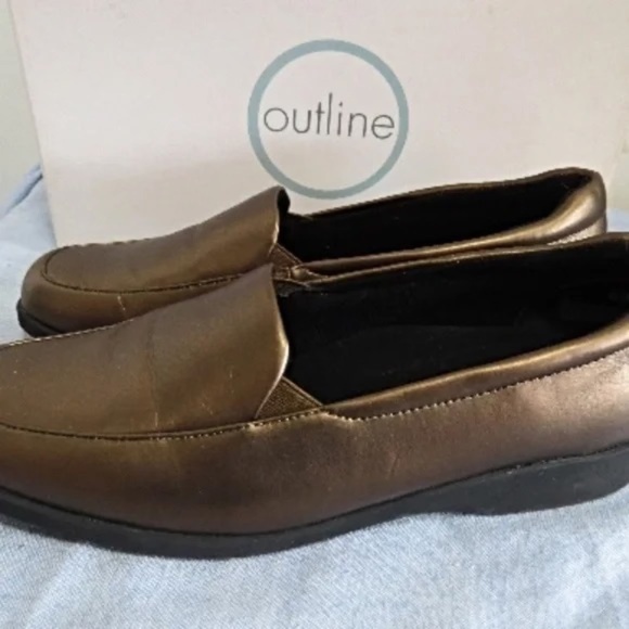 Outline Comfort Loafers Bronze Size 6.5 From the Bay - Picture 3 of 6